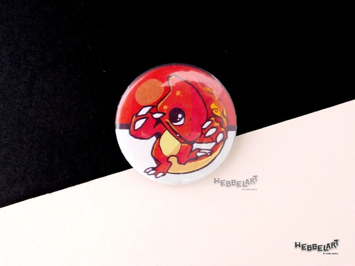 Button - Charmeleon - 38mm Badge - #005