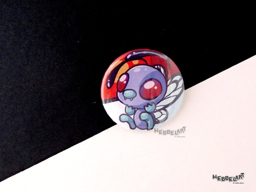 Button - Butterfree - 38mm Badge - #012