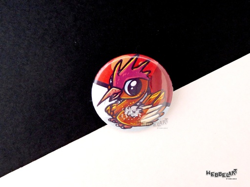 Button - Fearow - 38mm Badge - #022
