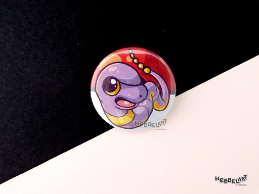 Button - Ekans - 38mm Badge - #023