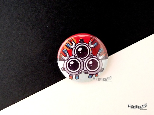 Button - Magneton - 38mm Badge - #082