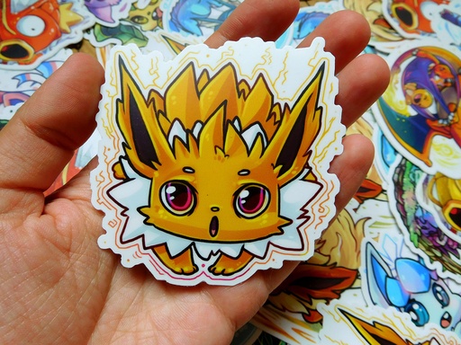 Pokemon Jolteon Vinyl Sticker