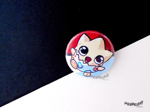 Button - Togepi - 38mm Badge - #175