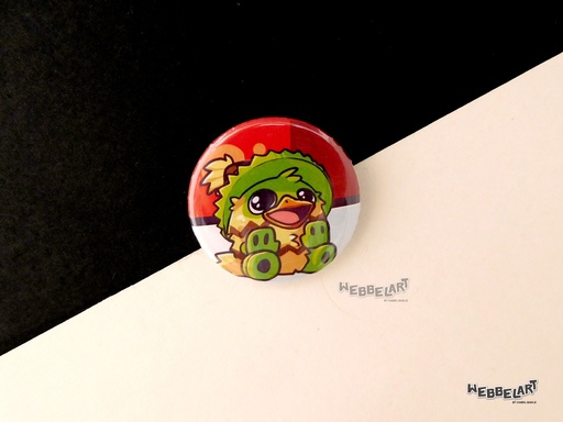 Button - Ludicolo - 38mm Badge - #272