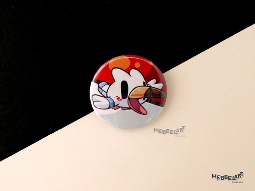 Button - Wingull - 38mm Badge - #278