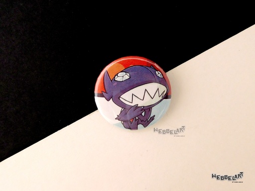 Button - Sableye - 38mm Badge - #302