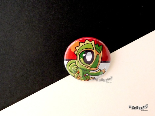 Button - Kecleon - 38mm Badge - #352