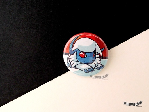 Button - Absol - 38mm Badge - #359