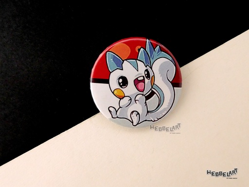 Button - Pachirisu - 38mm Badge - #417