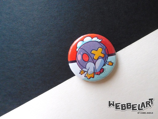 Button - Drifblim - 38mm Badge - #426