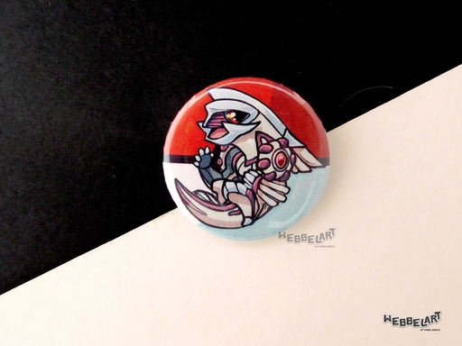 Button - Palkia - 38mm Badge - #484