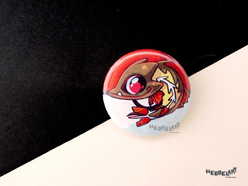 Button - Barraskewda - 38mm Badge - #847