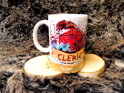 Cleric - RPG Collection - DND mug - Webbelart